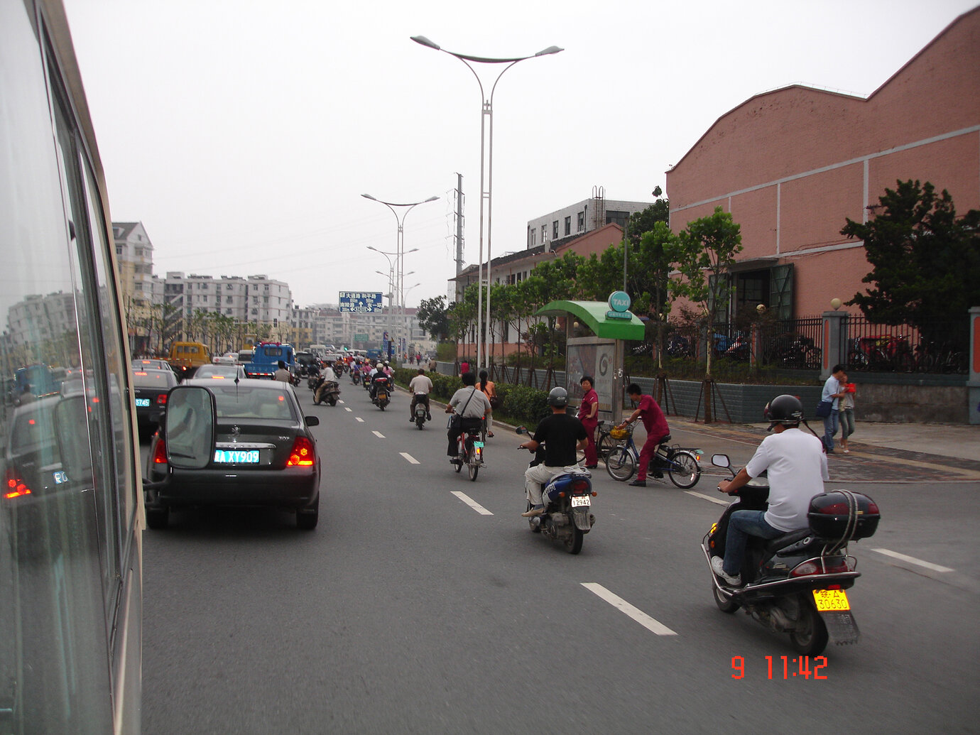 heutige Verkehrssituation