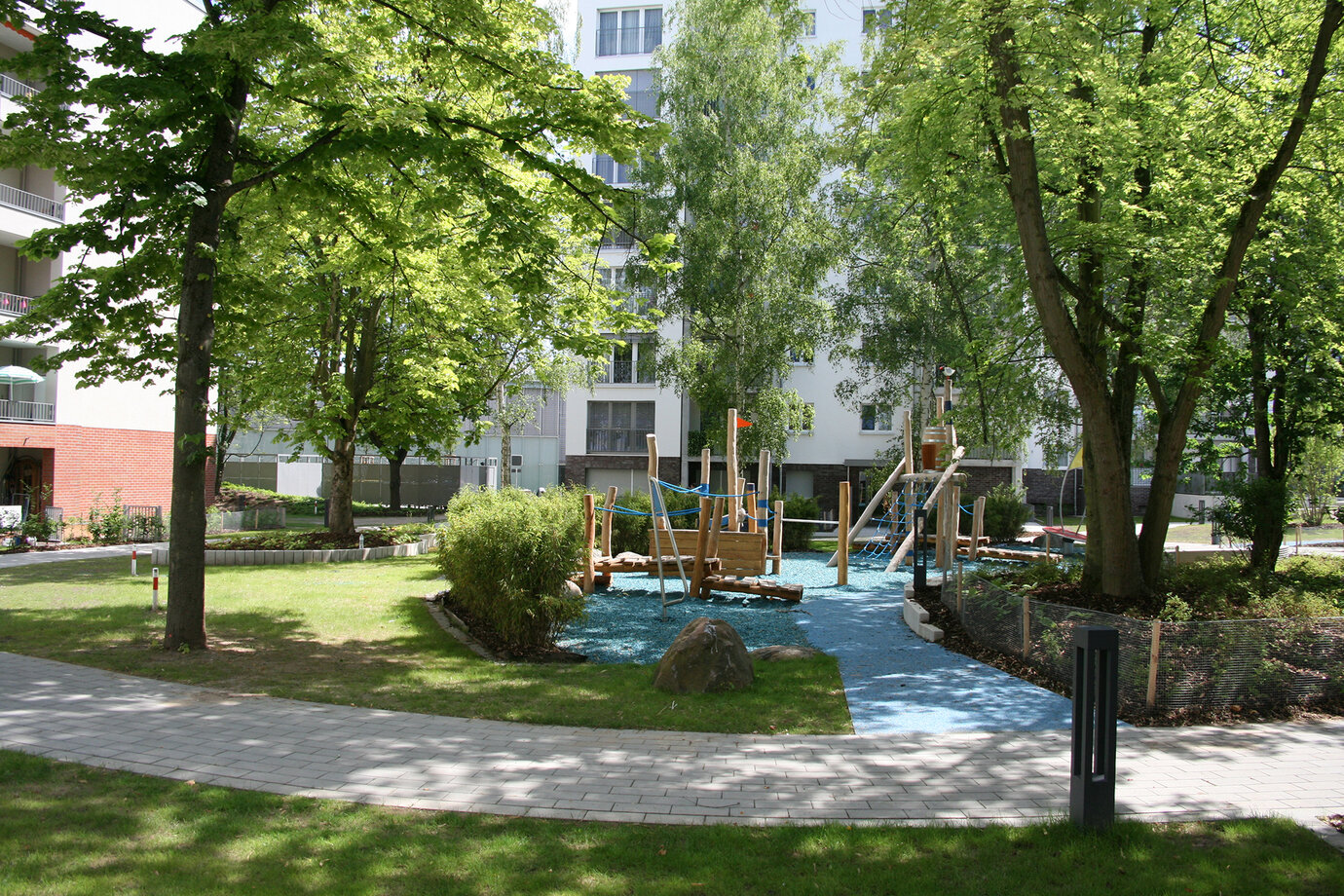 Spielbereich in Hof 2
