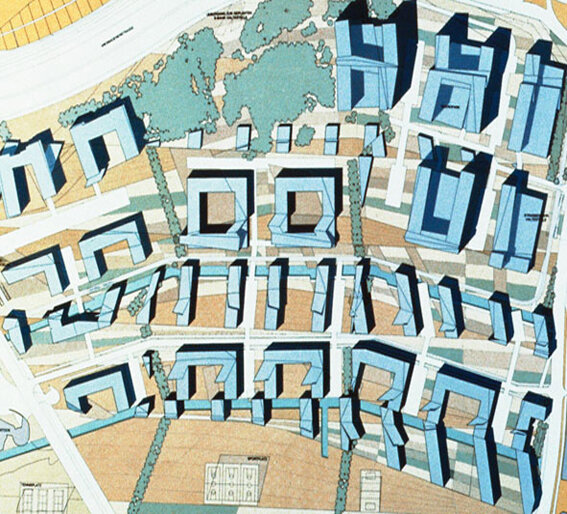 Städtebaulicher Entwurf Peter Eisenman