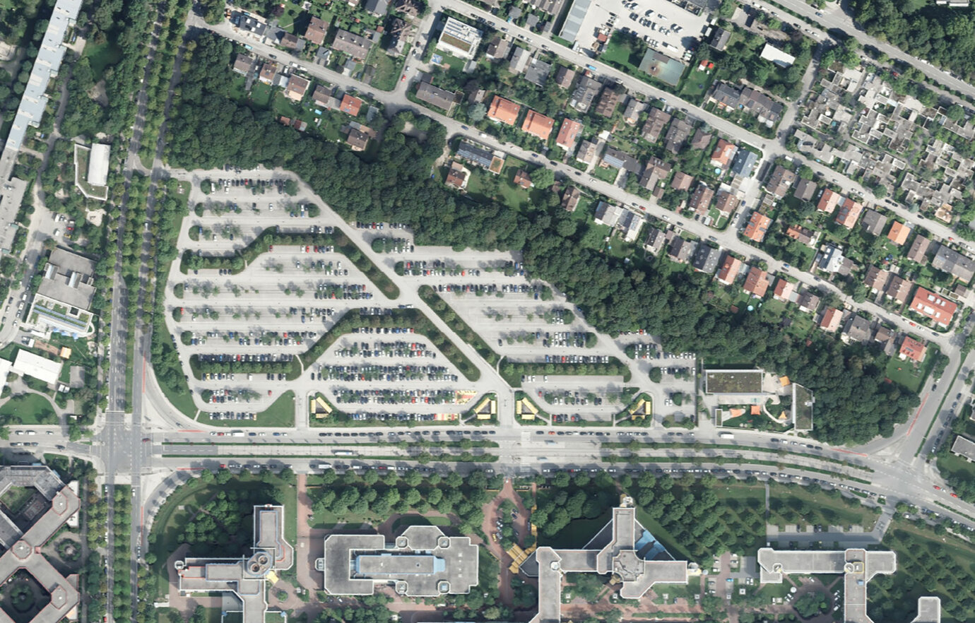 Luftbild „Nordparkplatz“