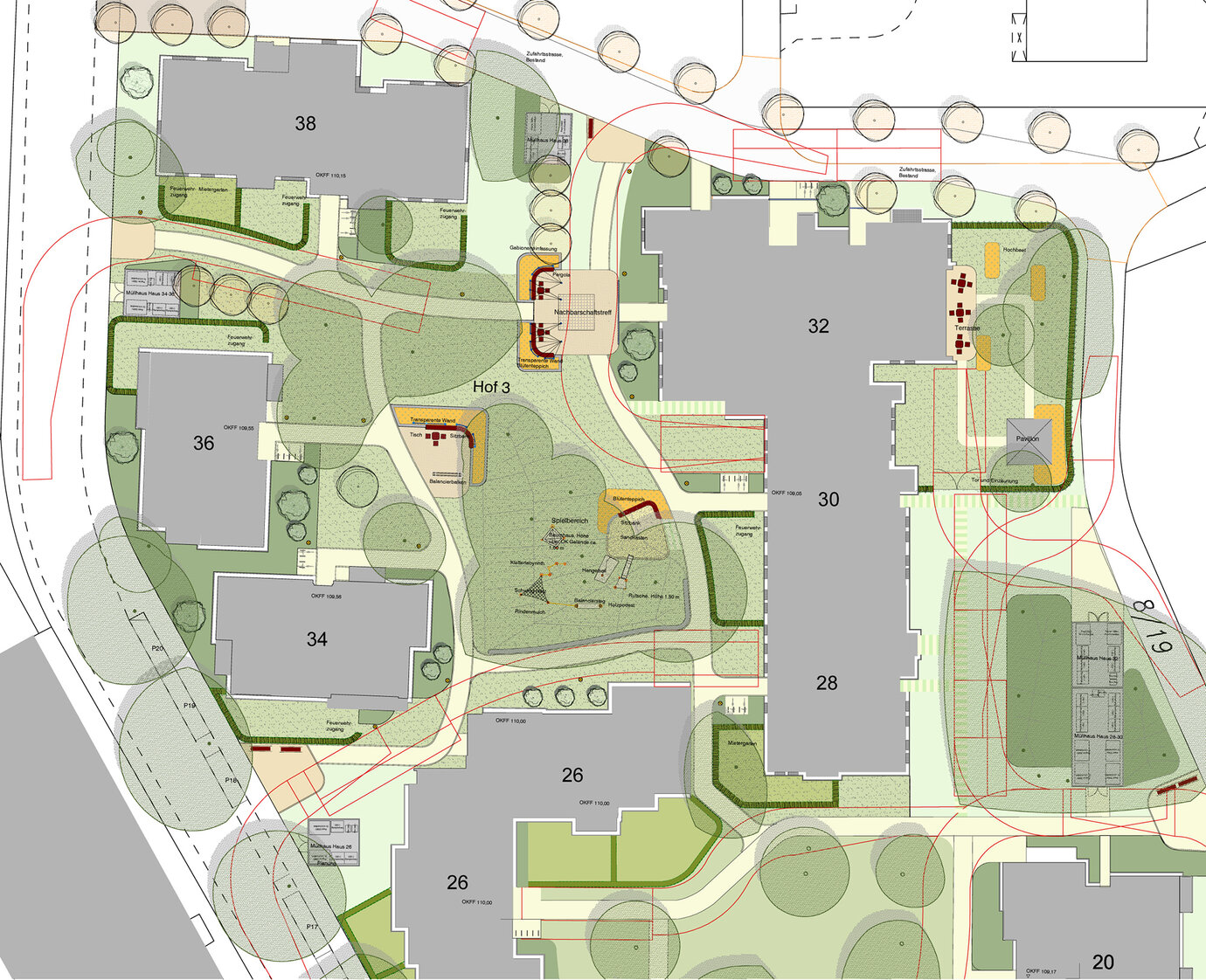 Freiraumplanung Hof 3