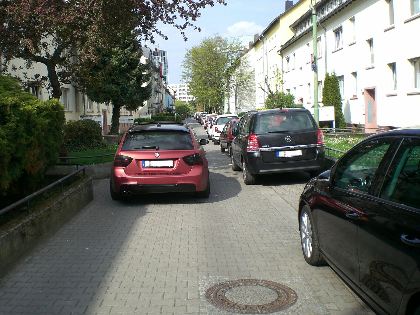 Parkraumsituation Kuhwaldsiedlung