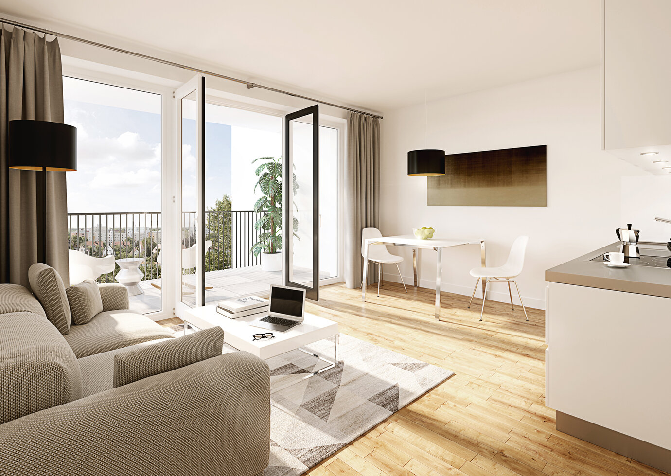 Visualisierung Cityapartment