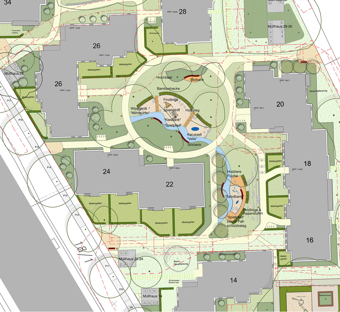 Freiraumplanung Hof 2