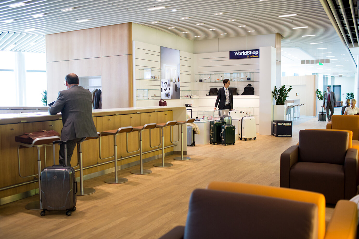 Senator-Lounge, Non-Schengen-Bereich