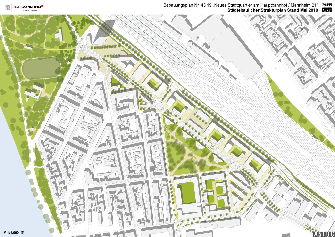Rahmenplan (ASTOC Architects and Planners, Köln)
