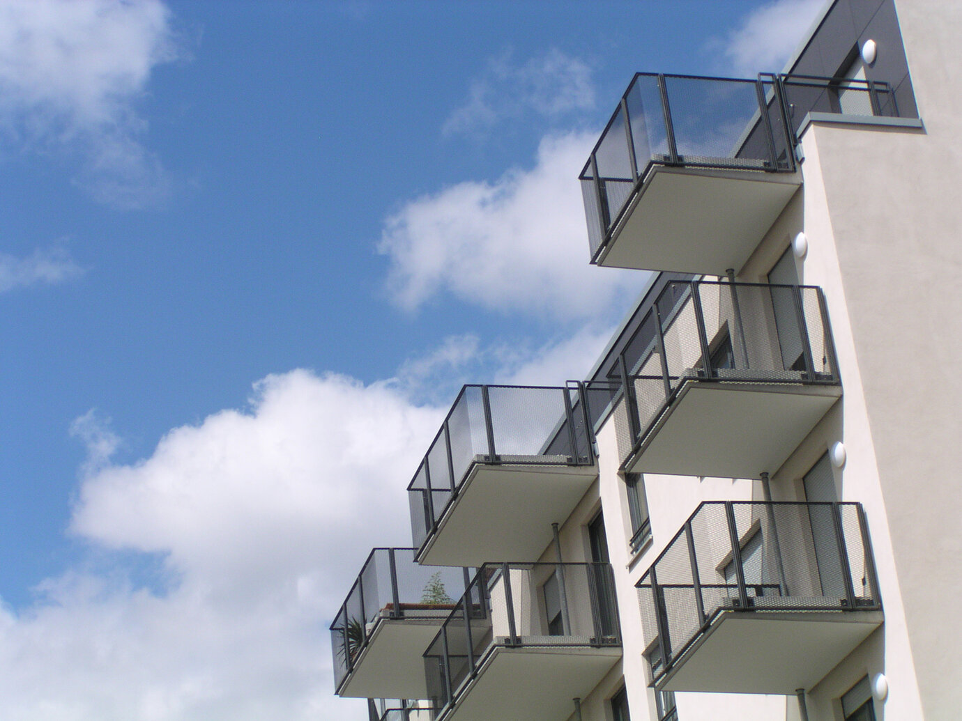 Balkon- und Fassadendetails