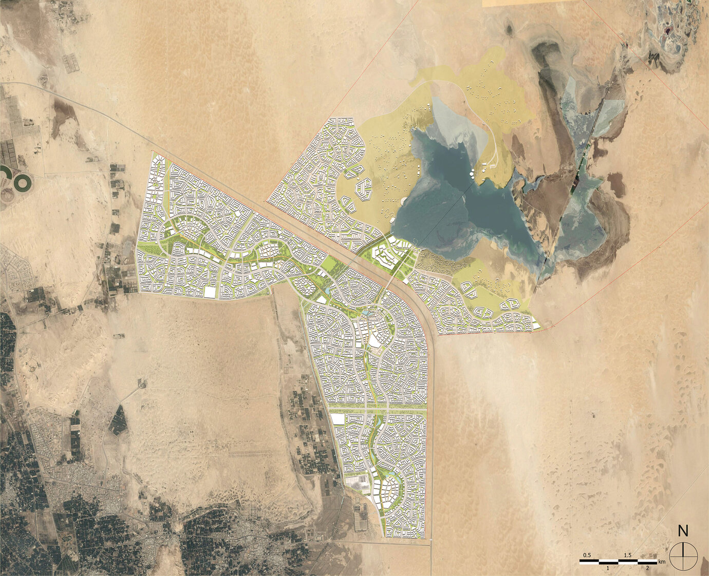 Masterplan Konzept Dahiyat Al Asfar