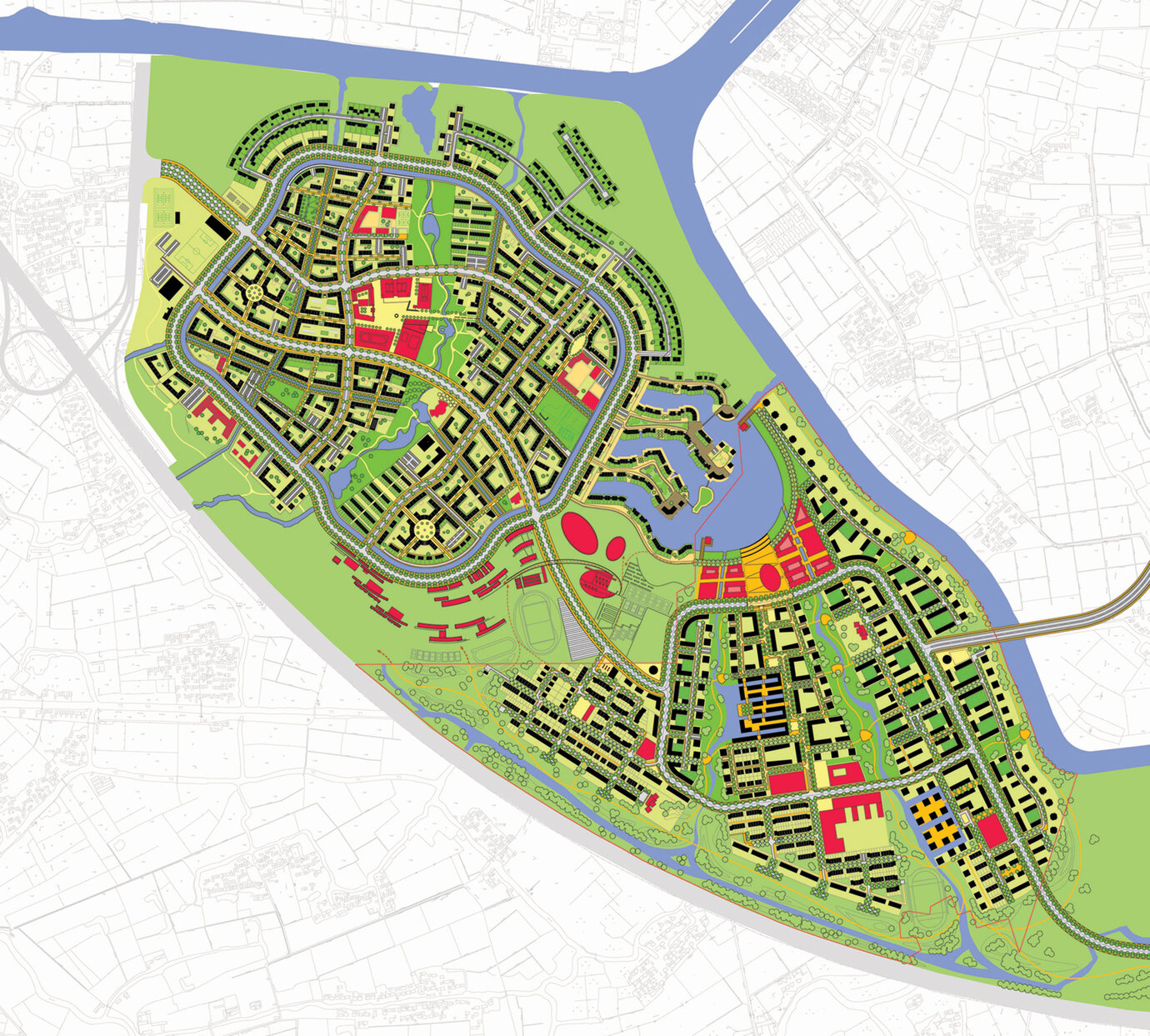 Masterplan Anting New Town